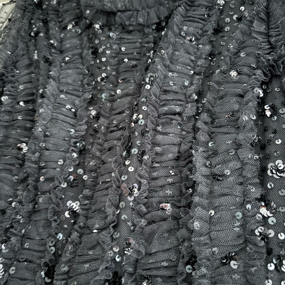 Needle & Thread Violet Shimmer Micro Mini Dress I… - image 6